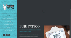 Desktop Screenshot of bujutattoo.com